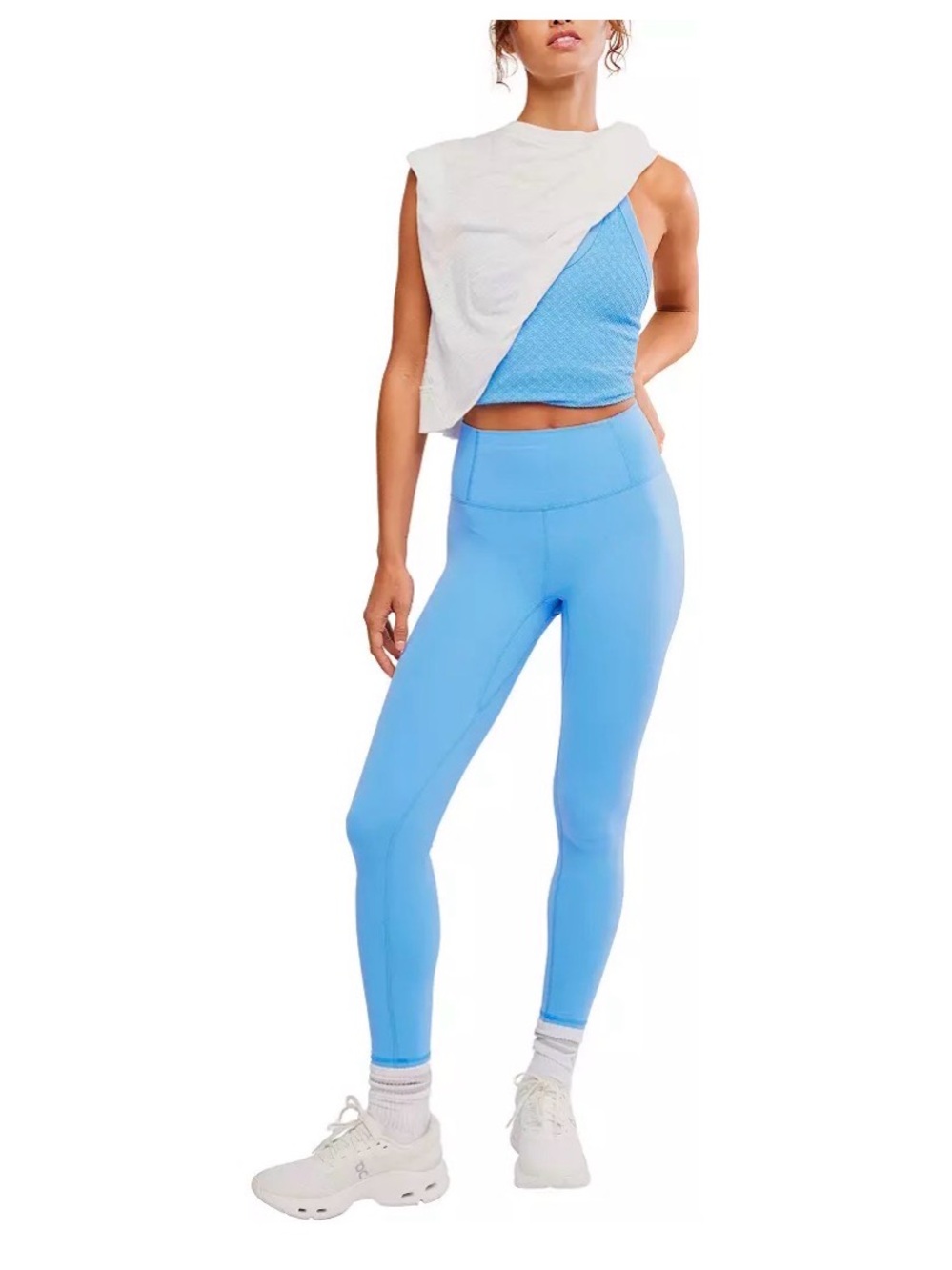 BNWT Free People Movement Never Better 7/8 Silicone Leggings size M $98USD